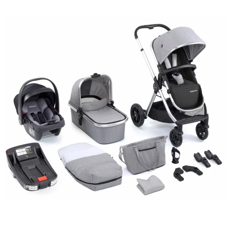 Memore V2 Travel System 13 Piece – Silver