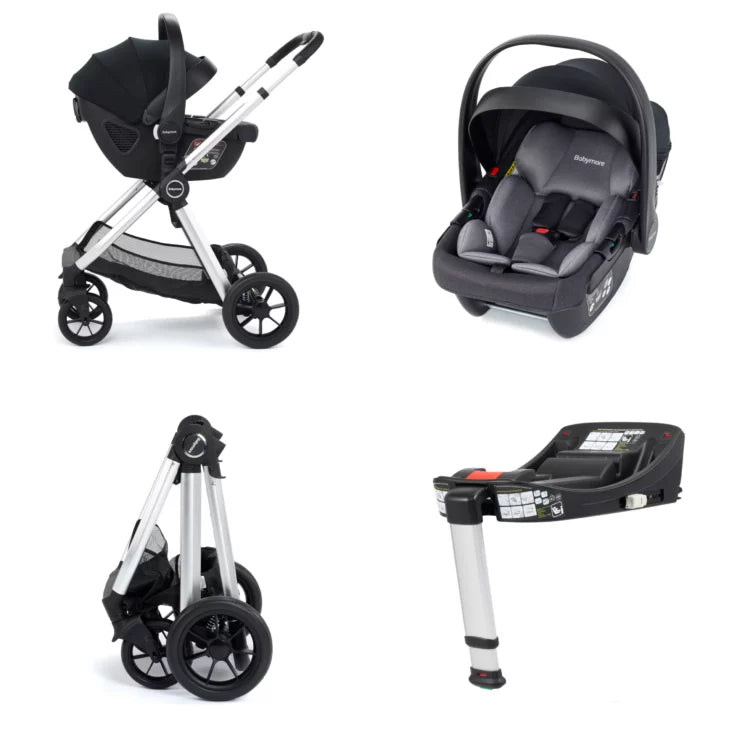 Memore V2 Travel System 13 Piece – Silver