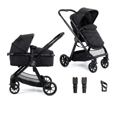 Mimi 2 in 1 Pram Pushchair – Black