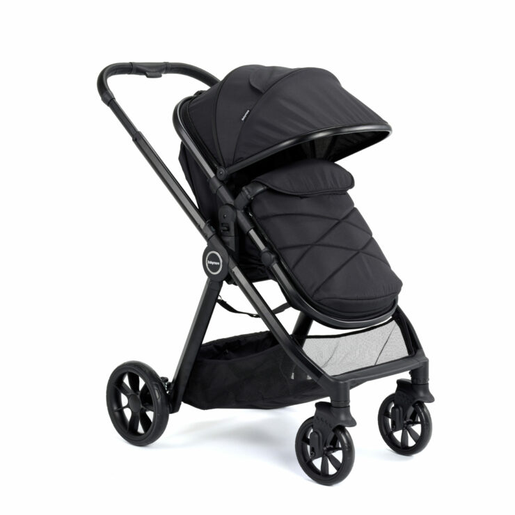 Mimi 2 in 1 Pram Pushchair – Black