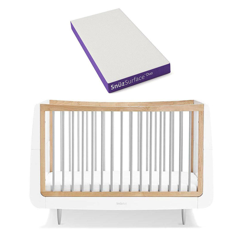 SnuzKot Skandi Cot Bed - Grey