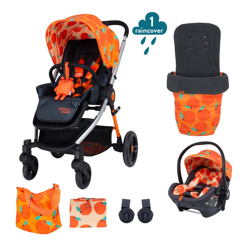 Wowee Pushchair Car Seat Accessory Bundle So Orangey