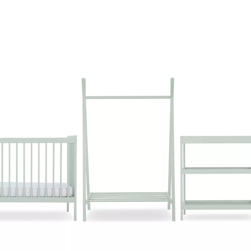 CuddleCo - Nola 3 Piece Nursery Furniture Set - Sage Green