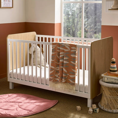 CuddleCo - Rafi Cot Bed - Oak & Black