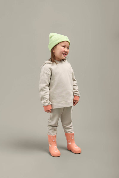 Grass & Air - Geothermal Grey Kids Hoodie