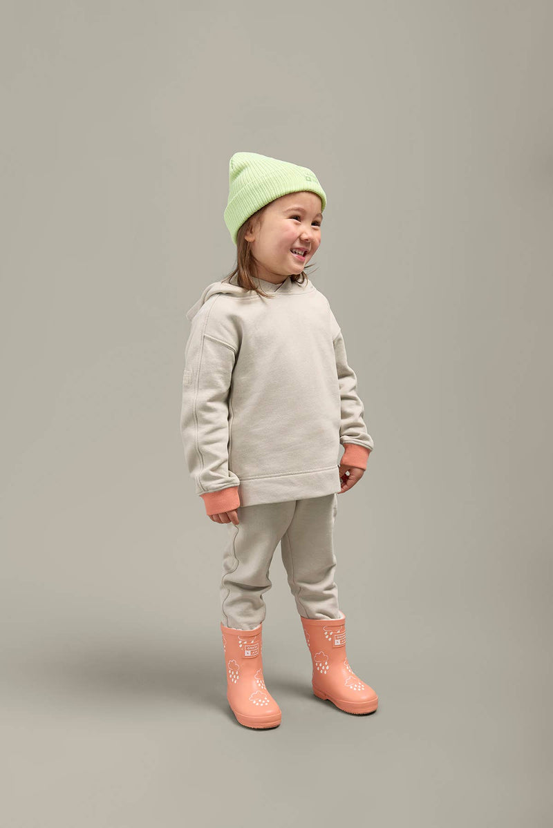 Grass & Air - Geothermal Grey Kids Hoodie