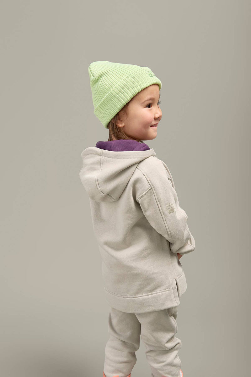Grass & Air - Geothermal Grey Kids Hoodie