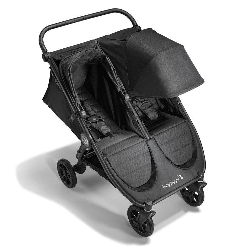 Baby Jogger City Mini GT2 Double + Maxi Cosi Pebble 360 Travel System - Opulent Black