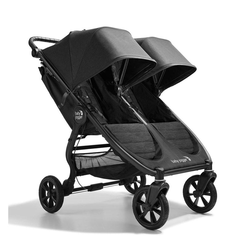 Baby Jogger City Mini GT2 Double + Maxi Cosi Pebble 360 Travel System - Opulent Black