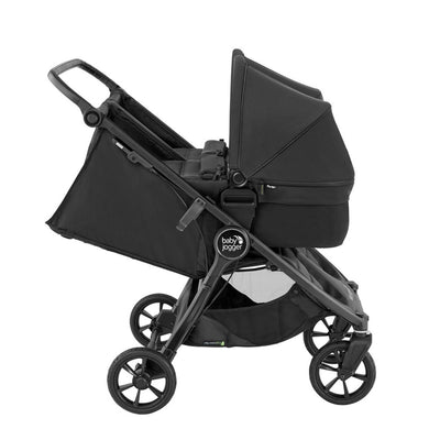 Baby Jogger City Mini GT2 Double + 2 Carrycots - Opulent Black