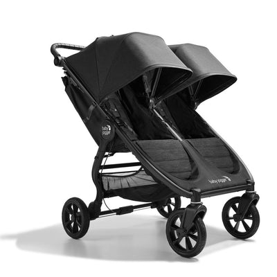 Baby Jogger City Mini GT2 Double + Carrycot - Opulent Black