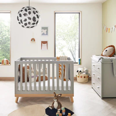 Babymore Mona Mini 2 Piece Universal Room Set - Grey