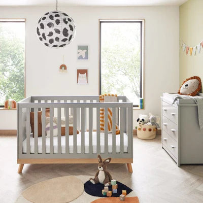 Babymore Mona 2 Piece Universal Room Set - Grey