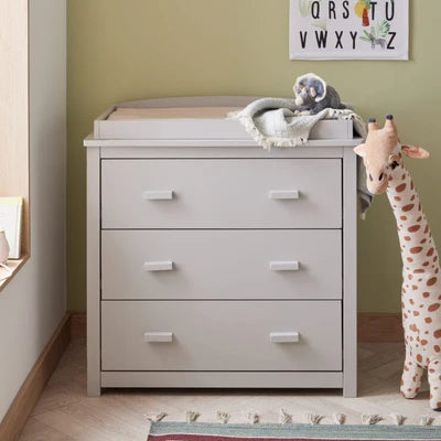 Babymore Mona 3 Piece Universal Room Set - Grey