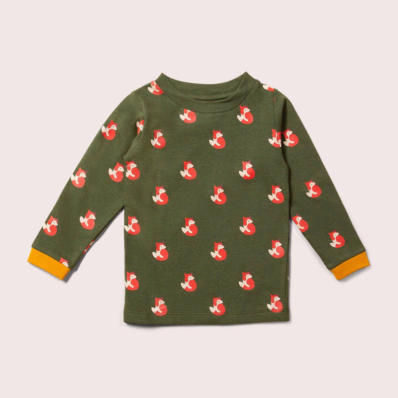 Little Green Radicals - Little Fox Long Sleeve T-Shirt