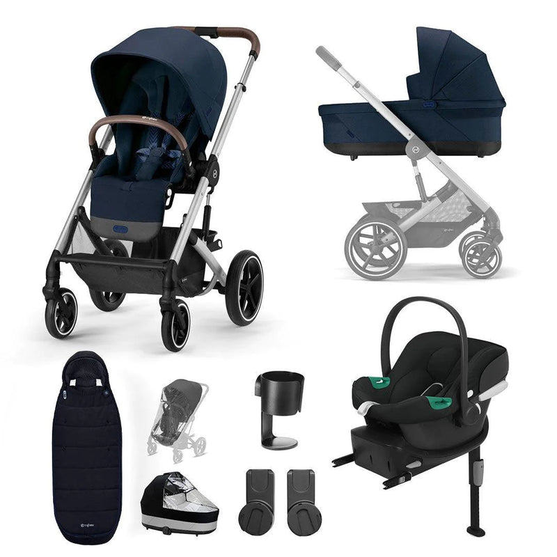 CYBEX Balios S Lux Comfort Bundle - Ocean Blue