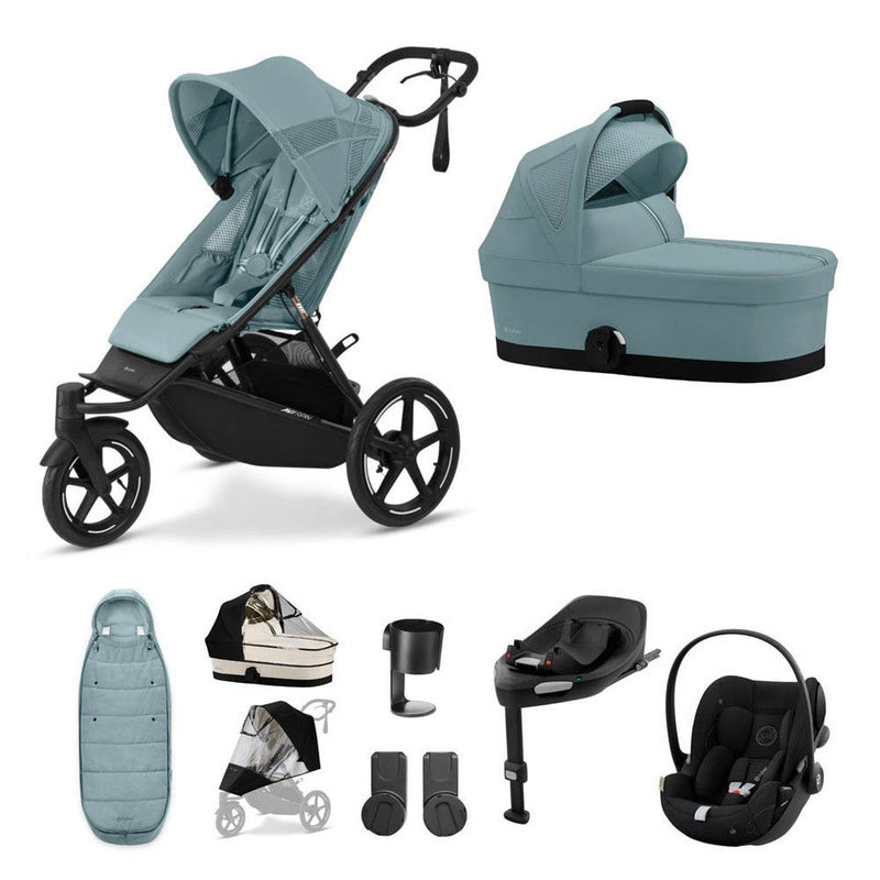 Cybex Avi Spin Stroller & Cloud G Bundle | Stormy Blue