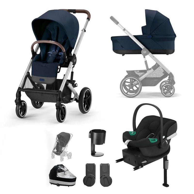 CYBEX Balios S Lux Comfort Bundle - Ocean Blue