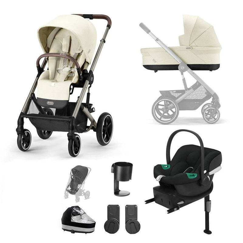 CYBEX Balios S Lux Comfort Bundle - Seashell Beige