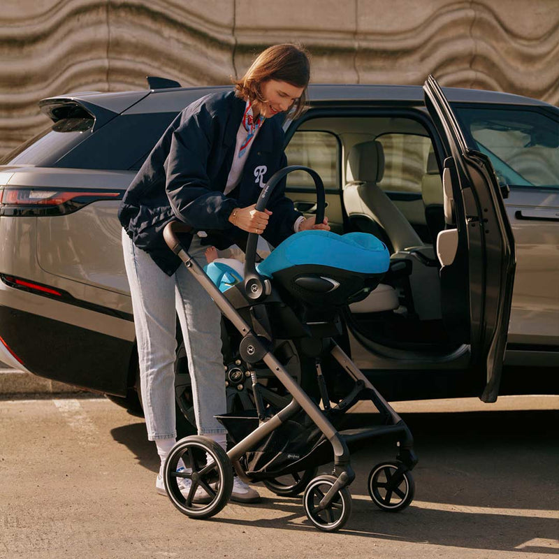 CYBEX Gazelle S + Cloud G Luxury Bundle - Lava Grey