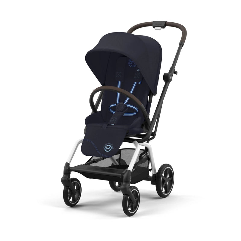 Cybex Eezy S Twist+ 2 Pushchair - Dark Blue/Silver