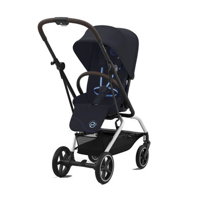 Cybex Eezy S Twist+ 2 Pushchair - Dark Blue/Silver