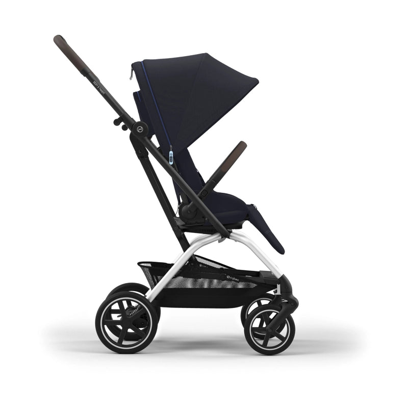 Cybex Eezy S Twist+ 2 Pushchair - Dark Blue/Silver