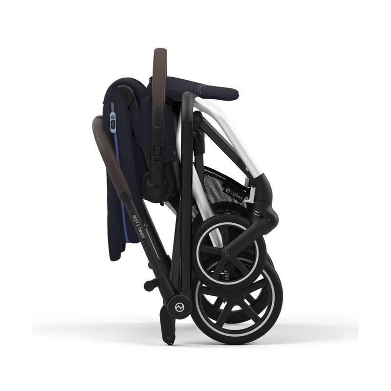 Cybex Eezy S Twist+ 2 Pushchair - Dark Blue/Silver