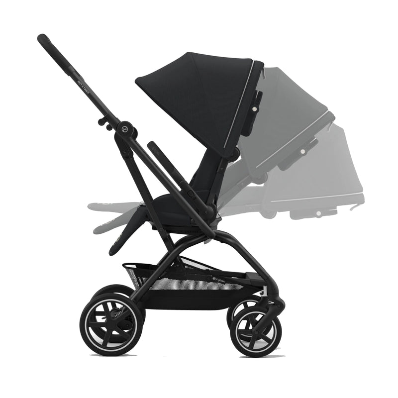 Cybex Eezy S Twist+ 2 Pushchair - Magic Black/Black