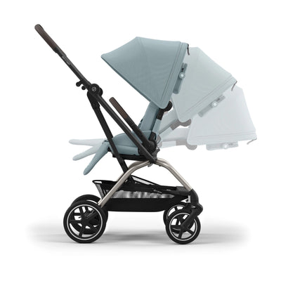 Cybex Eezy S Twist+ 2 Pushchair - Stormy Blue/Taupe