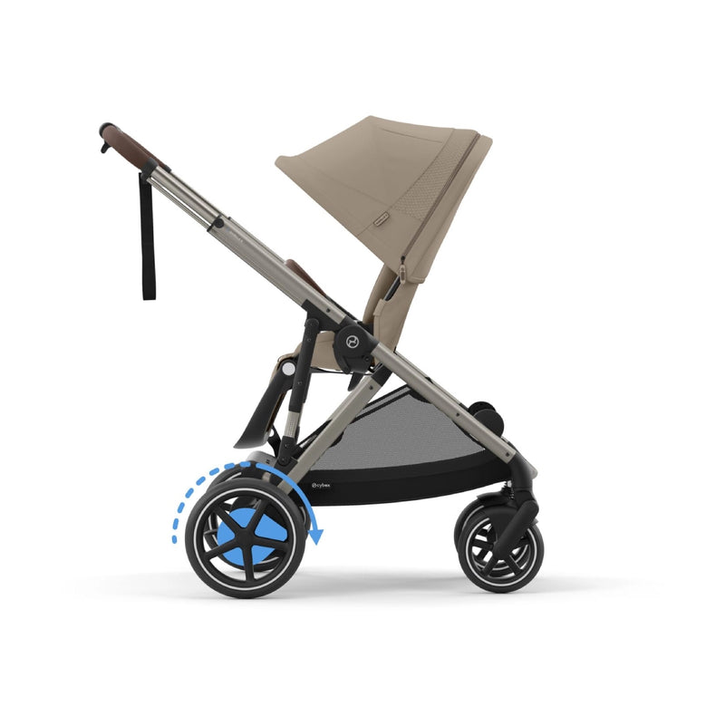 Cybex eGazelle S Stroller - Almond Beige/Taupe