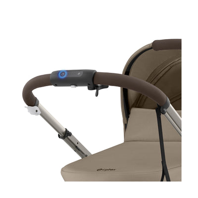 Cybex eGazelle S Stroller - Almond Beige/Taupe