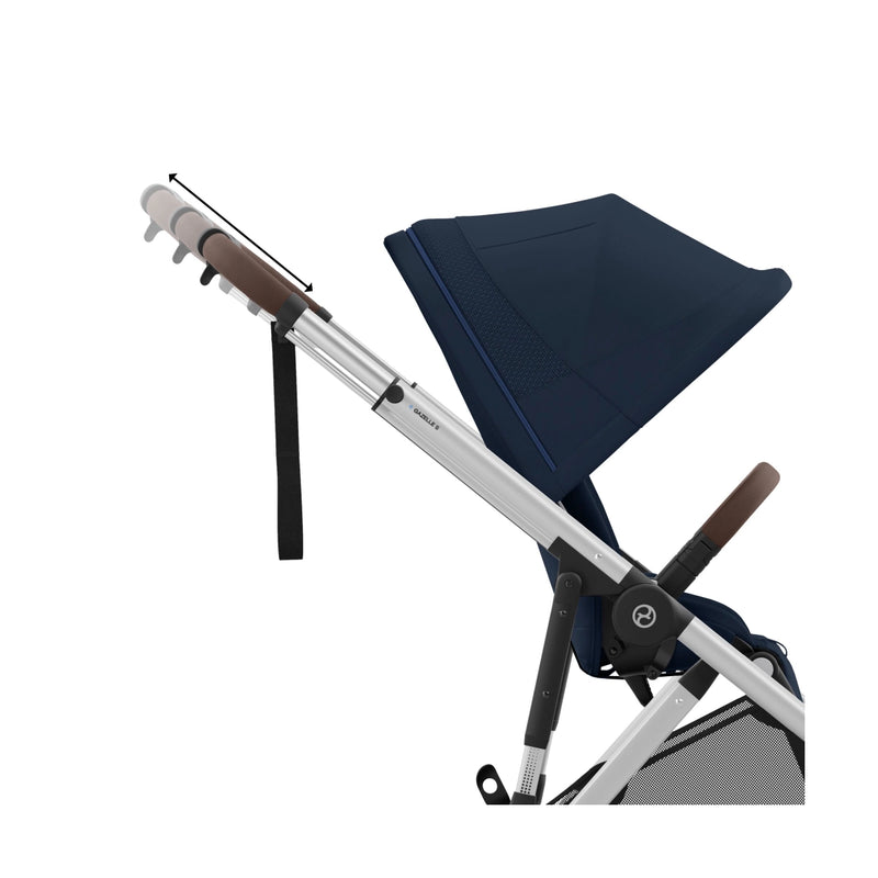 Cybex eGazelle S Stroller - Ocean Blue/Silver