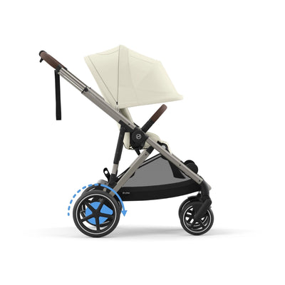 Cybex eGazelle S Stroller - Seashell Beige/Taupe