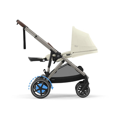 Cybex eGazelle S Stroller - Seashell Beige/Taupe