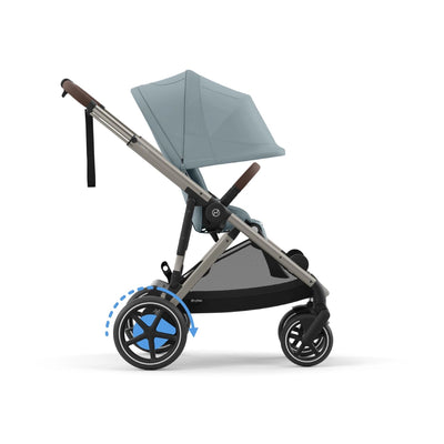 Cybex eGazelle S Stroller - Stormy Blue/Taupe