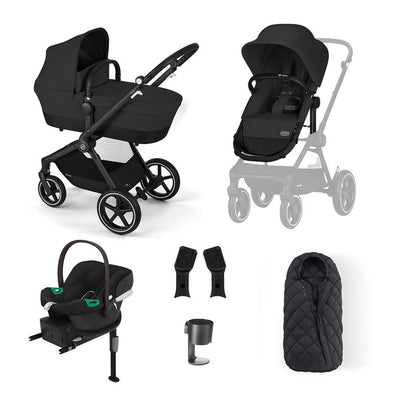 CYBEX EOS Lux Comfort Bundle - Moon Black