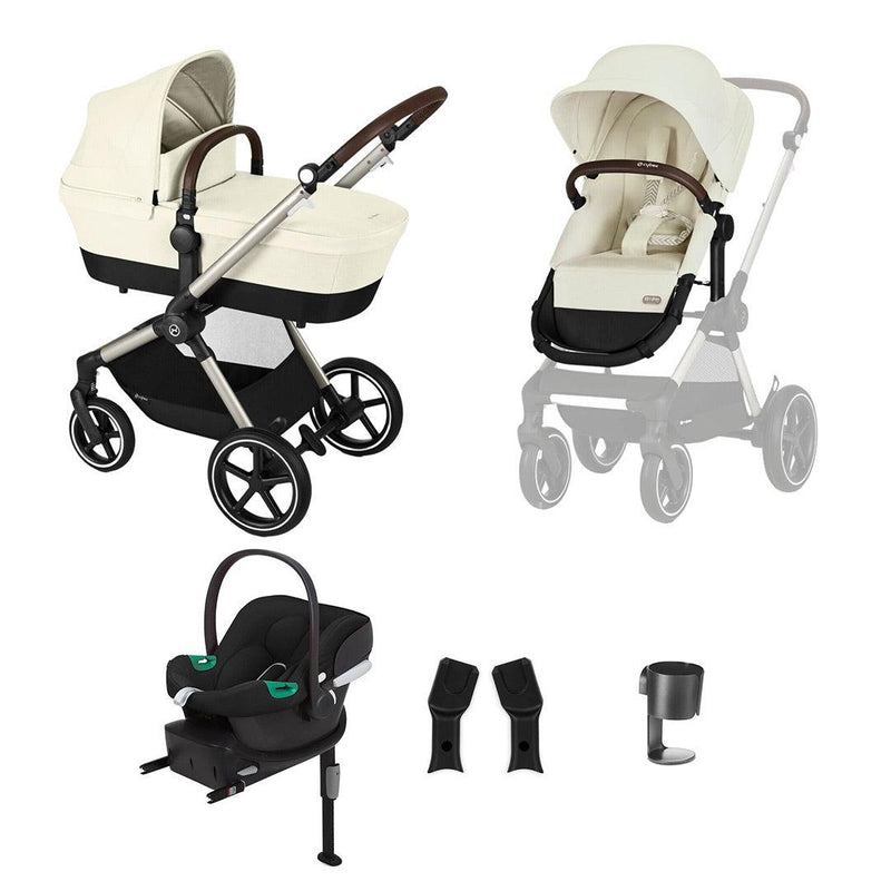 CYBEX EOS Lux Comfort Bundle - Seashell Beige