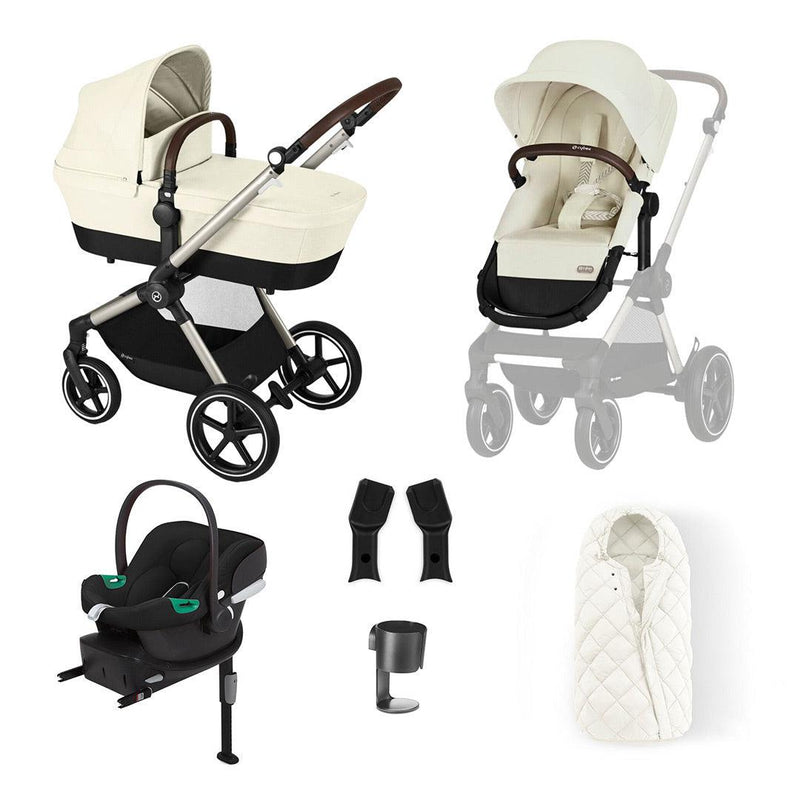 CYBEX EOS Lux Comfort Bundle - Seashell Beige