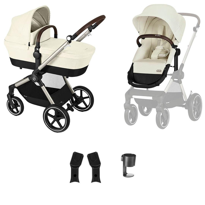 CYBEX EOS Lux Essential Bundle - Seashell Beige