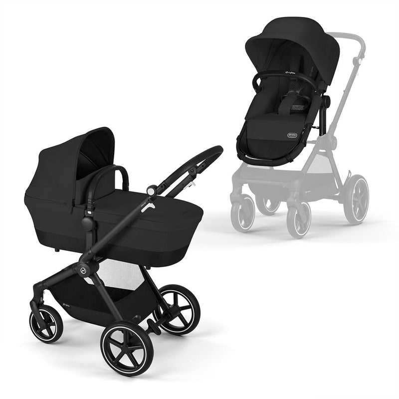 CYBEX EOS Lux Pushchair - Moon Black