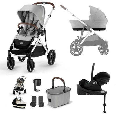 CYBEX Gazelle S + Cloud G Luxury Bundle - Lava Grey