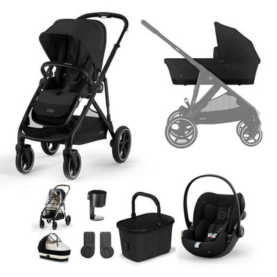 CYBEX Gazelle S + Cloud G Luxury Bundle - Moon Black