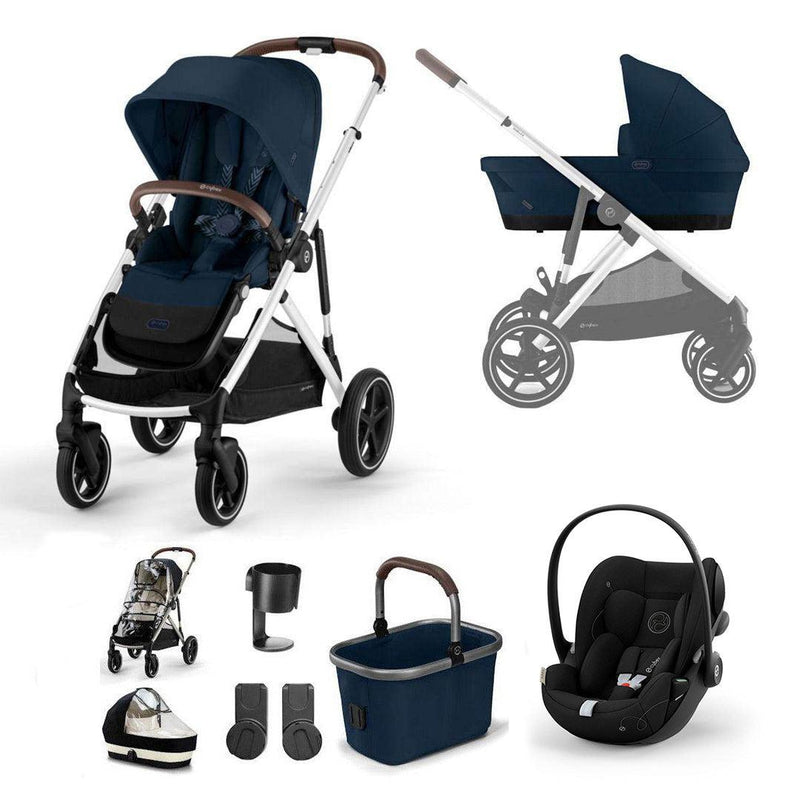 CYBEX Gazelle S + Cloud G Luxury Bundle - Ocean Blue