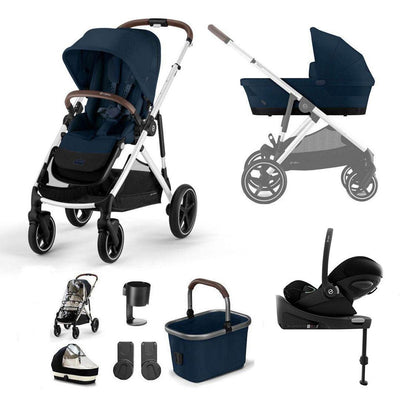 CYBEX Gazelle S + Cloud G Luxury Bundle - Ocean Blue