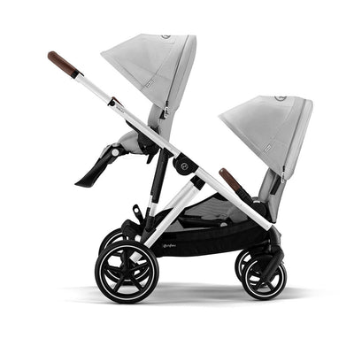 CYBEX Gazelle S Twin Pushchair - Lava Grey