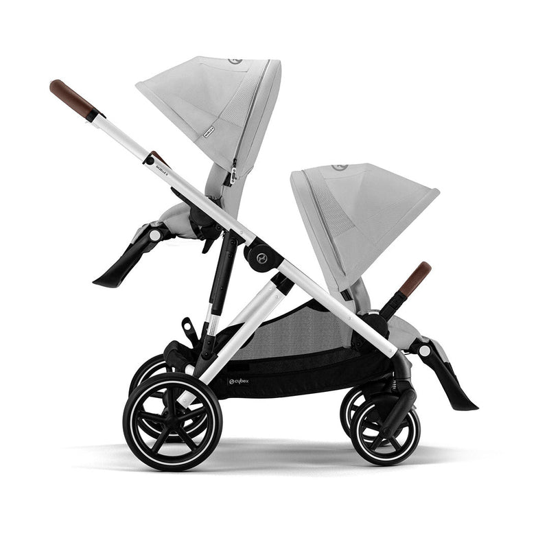 CYBEX Gazelle S Twin Pushchair - Lava Grey