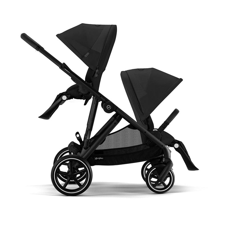 CYBEX Gazelle S Twin Pushchair - Moon Black