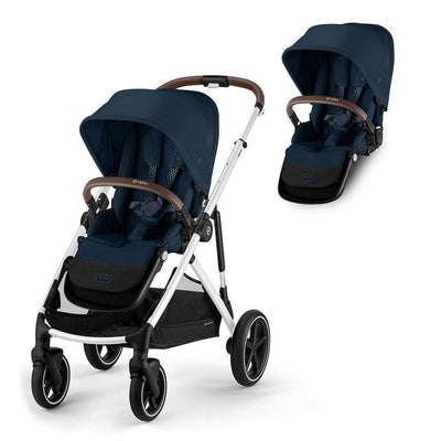 CYBEX Gazelle S Twin Pushchair - Ocean Blue