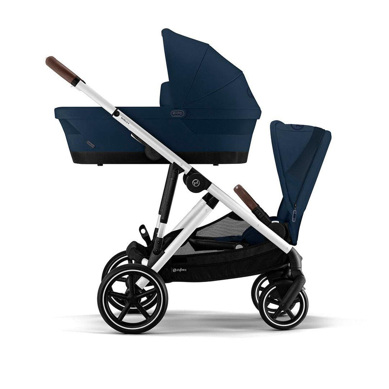 CYBEX Gazelle S Double Pushchair - Ocean Blue